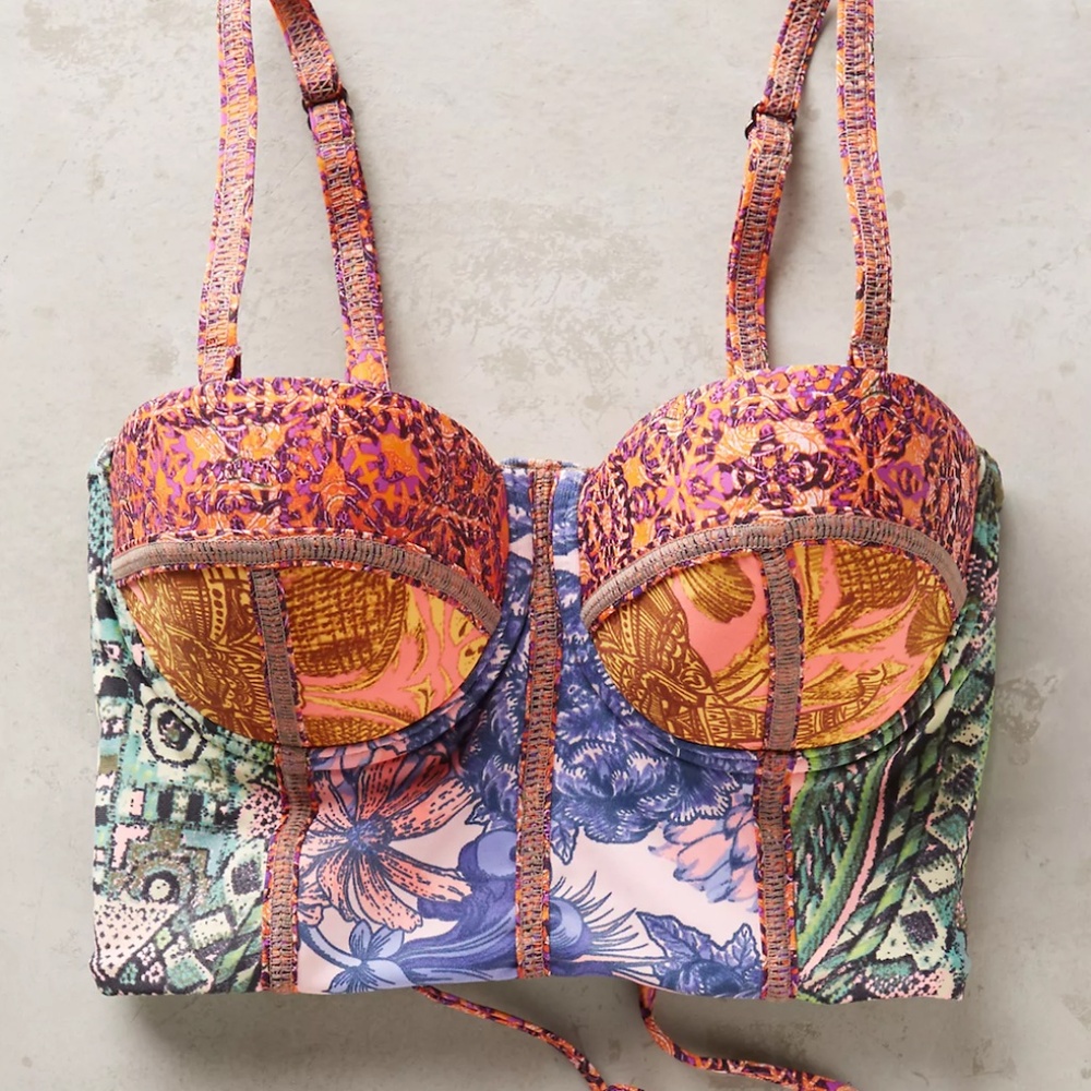 Maaji Vibrant Floral Bikini Top